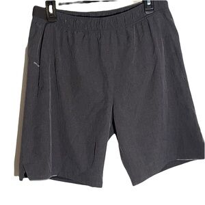Skora Men's Gray Athletic Shorts Qwick-Dry gray size large